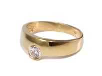 Köves fantázia arany gyűrű