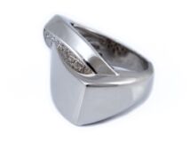 Köves ezüst fantáziagyűrű