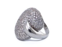 Sokköves fantázia ezüst gyűrű