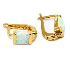 Francia kapcsos arany fülbevaló