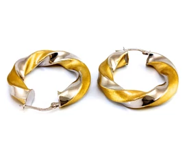 Arany karika fülbevaló