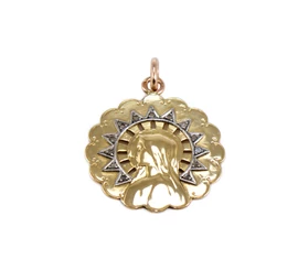 Arany Szűz Mária medál