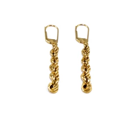 Használt arany fülbevaló