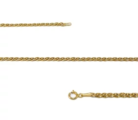 Mona Lisa arany nyaklánc