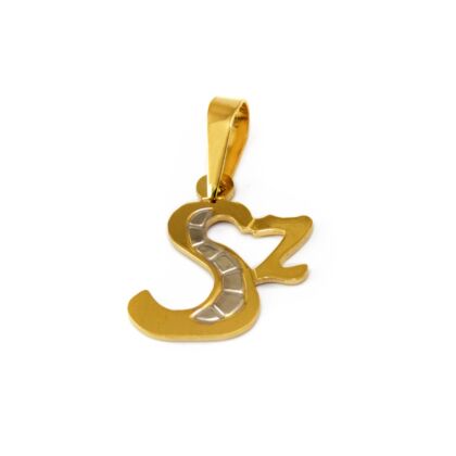 Arany "Sz" betű medál