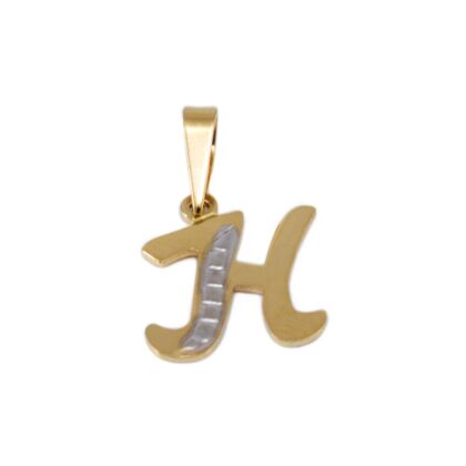 Arany "H" betű medál