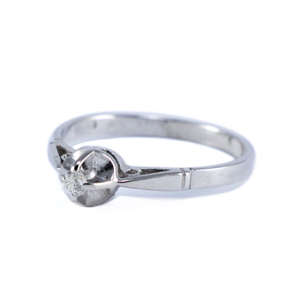 Fehérarany gyémánt köves gyűrű