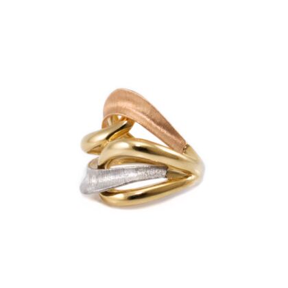 Tricolor exkluzív arany gyűrű