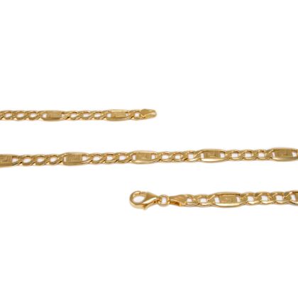 H-figaró görög mintás arany nyaklánc