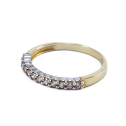 Bicolor arany női gyűrű