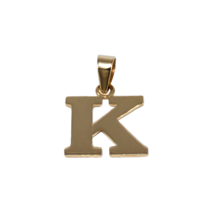 Fényes "K" betű medál