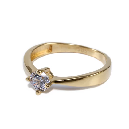 Eljegyzési arany gyűrű 