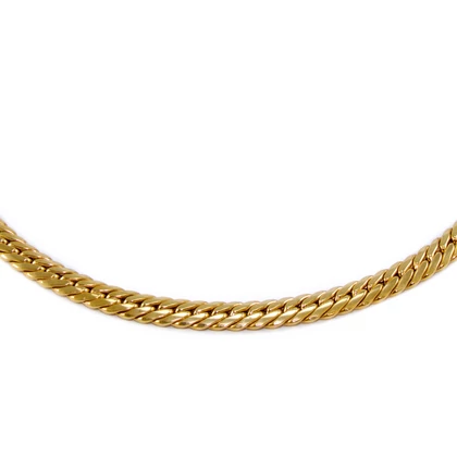 Lapított spiga arany nyaklánc Lapított spiga arany nyaklánc