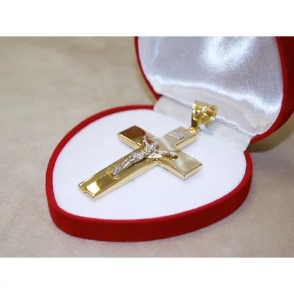 Új arany feszület medál Új arany feszület medál