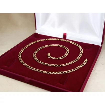 Felújított bicolor arany pancer nyaklánc Felújított bicolor arany pancer nyaklánc