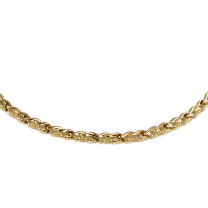 Stiftes sárga arany nyaklánc Stiftes sárga arany nyaklánc