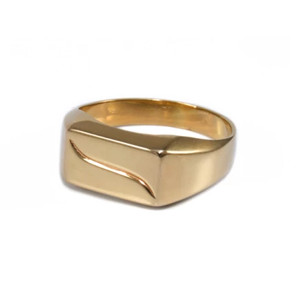 Fényes arany pecsétgyűrű Fényes arany pecsétgyűrű