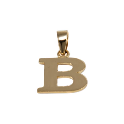 Fényes "B" betű medál