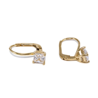 Kocka arany fülbevaló  Kocka arany fülbevaló