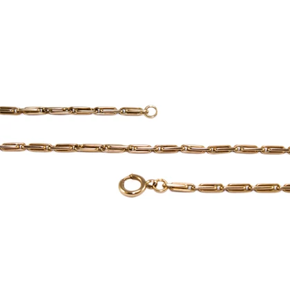 Összetolt szemezésű arany lánc