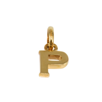 Arany "P" betű medál