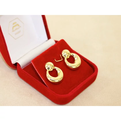 Új arany kerek fantázia fülbevaló Új arany kerek fantázia fülbevaló