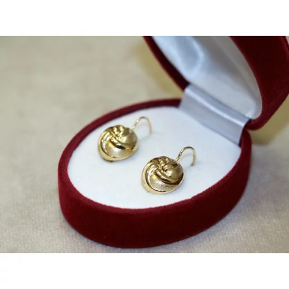 Új arany mintás lencse fülbevaló Új arany mintás lencse fülbevaló