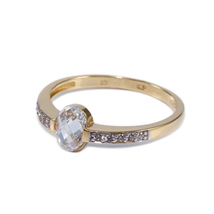 Eljegyzési arany gyűrű 