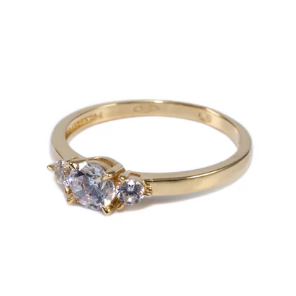 Eljegyzési arany gyűrű 