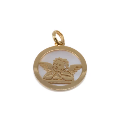 Gyöngyházas angyalka arany medál  Gyöngyházas angyalka arany medál