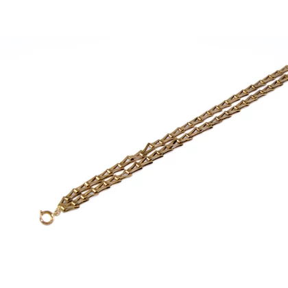 Dupla soros arany karlánc