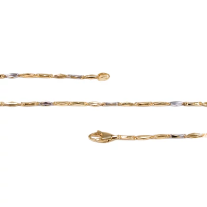 Bicolor fantázia arany nyaklánc Bicolor fantázia arany nyaklánc