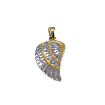 Bicolor angyalszárny arany medál