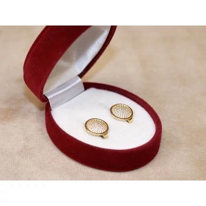 Új arany köves kör fülbevaló Új arany köves kör fülbevaló