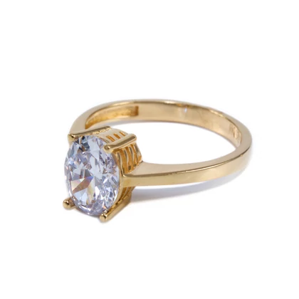 Ovális köves arany gyűrű 