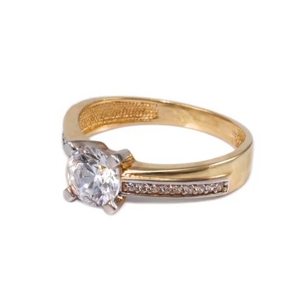 Köves arany eljegyzési gyűrű Köves arany eljegyzési gyűrű