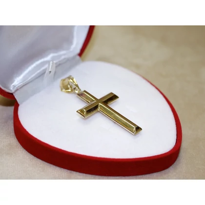 Felújított arany kereszt medál Felújított arany kereszt medál