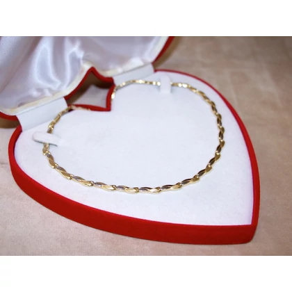 Felújított arany bicolor vésett nyakék Felújított arany bicolor vésett nyakék