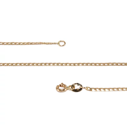 Vésett pancer arany nyaklánc