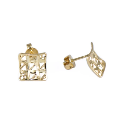 Áttört arany fülbevaló