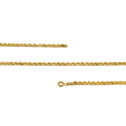 Sárga arany walles lánc