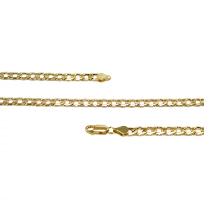 Sárga arany pancer lánc