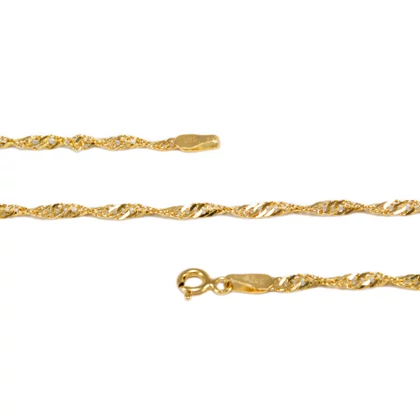 Singapúri arany nyaklánc