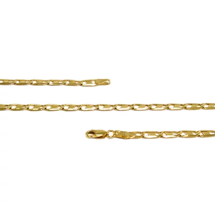 H-pancer sárga arany lánc