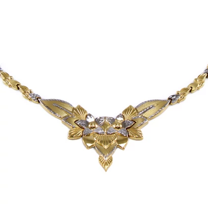 Bicolor arany virágos nyakék