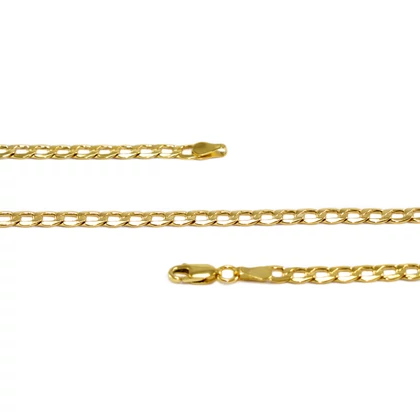 Sárga arany pancer lánc