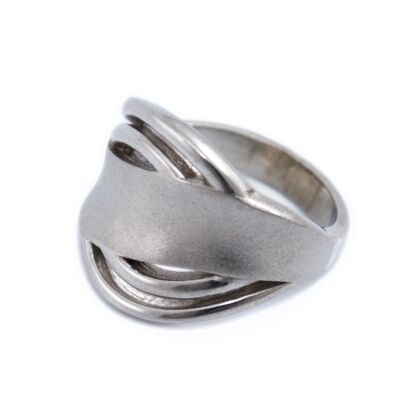 Mattított ezüst gyűrű