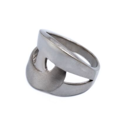 Mattított ezüst gyűrű