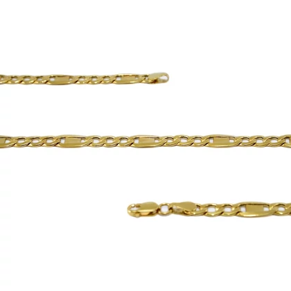 Betétes figaró arany nyaklánc