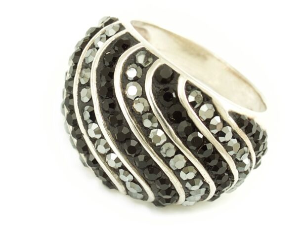 Swarovski köves női ezüst gyűrű